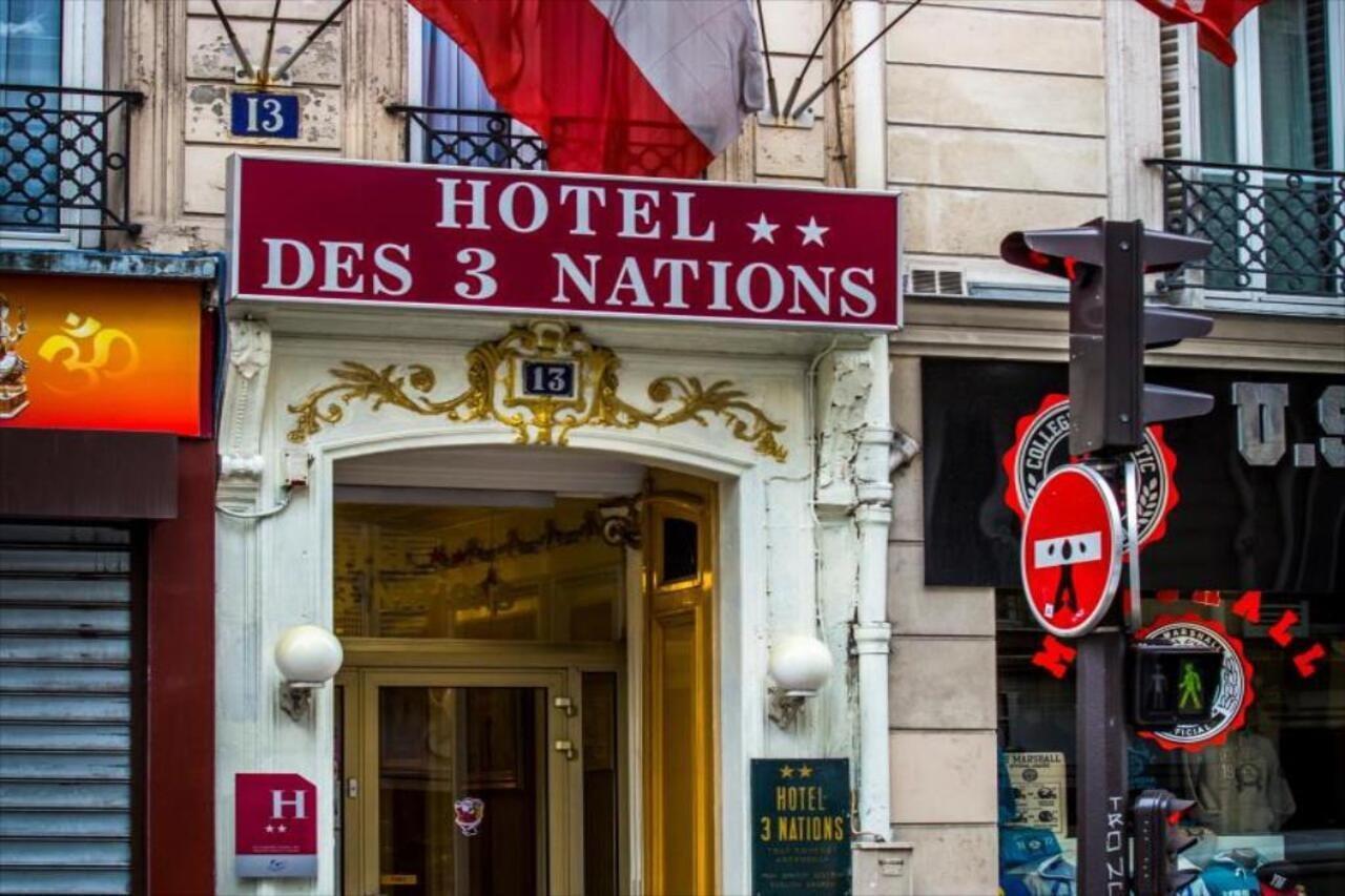 Hotel Des 3 Nations Paris Eksteriør billede