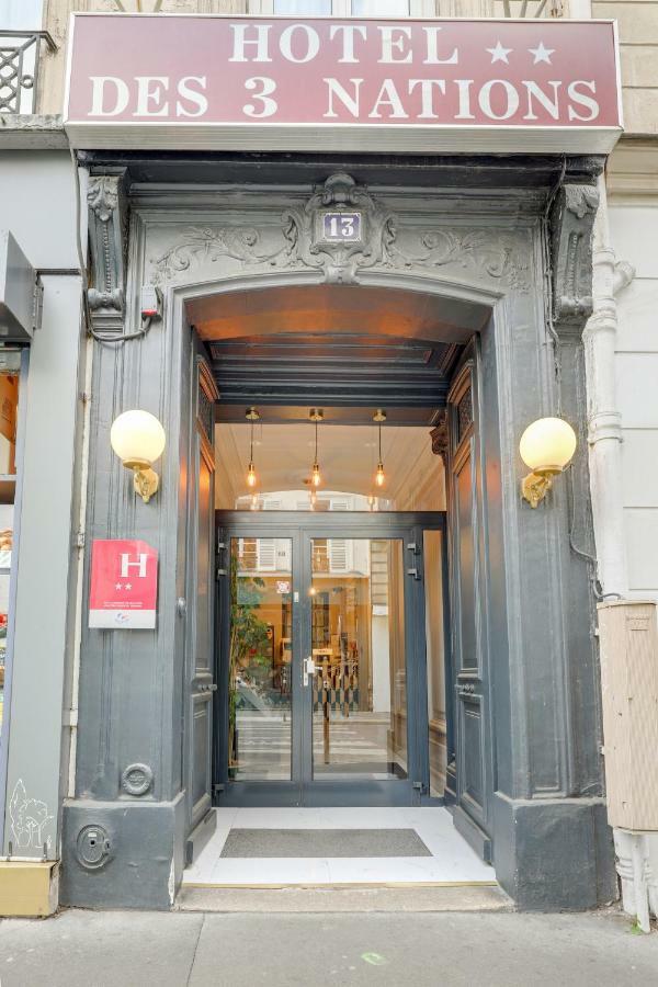Hotel Des 3 Nations Paris Eksteriør billede